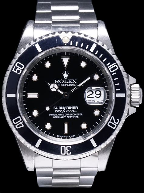 1994 rolex submariner|rolex submariner 16610 year.